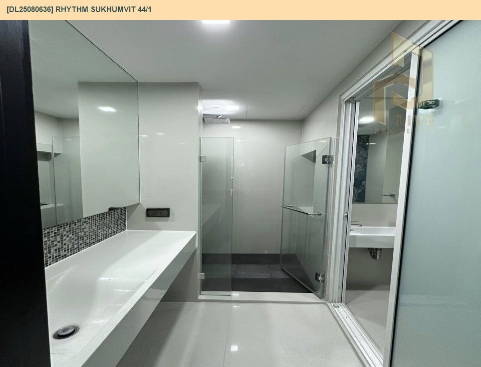 รูป DL25080636 ให้เช่าคอนโด ริทึ่ม สุขุมวิท 44/1 (Rhythm Sukhumvit 44/1) ใกล้ BTS พระโขนง พร้อมเข้าอยู่ โทรด่วน 0638692663 LineID @534wlwof - รูปที่ 8/12