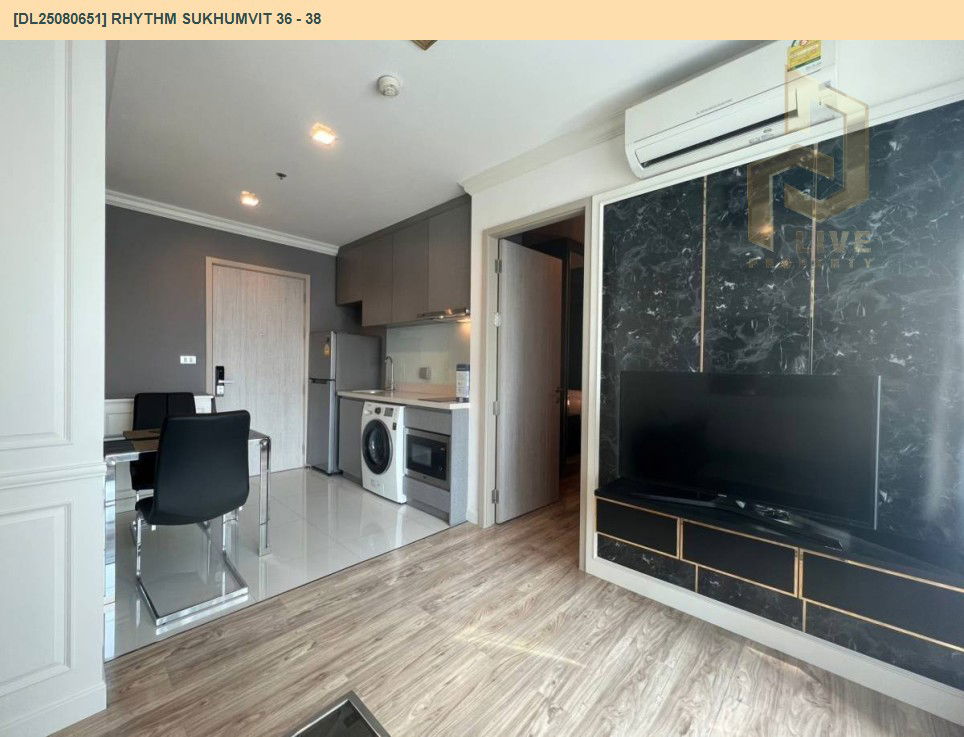 picture DL25080651 Condo for rent, Rhythm Sukhumvit 36 - 38 near BTS Thong Lo, ready to move in, call urgently 0656133286 LineID @534wlwof - 5/9