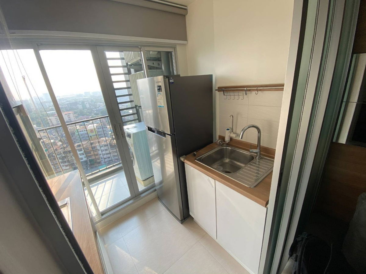 picture U Delight Rattanathibet Condominium  Floor: 18th  Size: 31 sq.m.  🚆 Near MRT Nonthaburi Civic Center - 4/11