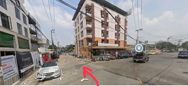 รูป ขายที่ดินถมแล้ว101 ตรว ทำเล โชคชัย 4 หน้ากว้าง 16x25 เมตร  ถนนกว้าง 6 เมตร เหมาะสร้างบ้านอยู่อาศัย  ทำโกดัง - รูปที่ 4/7
