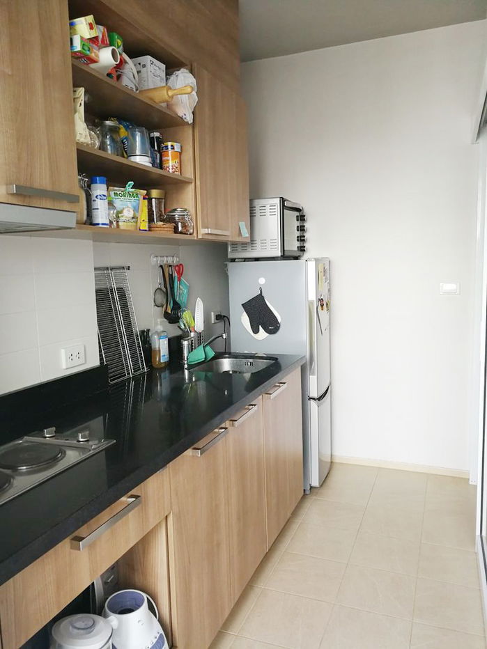 picture 🥳[Rent-RAR2508-2131] Hive Sathorn. Fl.28th*Washing machine *Next to BTS Krung Thon Buri💚Line id: @thefirstagent** - 4/13