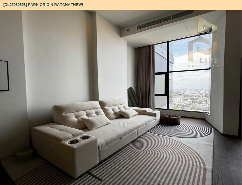 picture DL25080656 Condo for rent, PARK ORIGIN RATCHATHEWI near BTS ราชเทวี, ready to move in, call urgently 0656133286 LineID @655ebbvc - 2/6