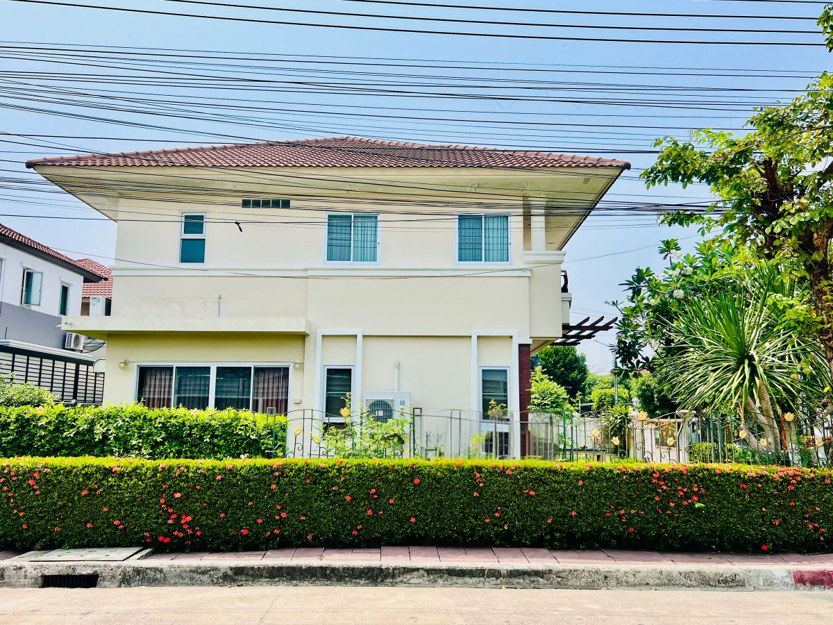 รูป ขายบ้านเดี่ยว หลังมุม หมู่บ้านศุภาลัย วิลล์ วงแหวน-รัตนาธิเบศร์ (Supalai Ville Wongwaen-Rattanathibet) ใกล้รถไฟฟ้าสายสีม่วง บ้านหลังใหญ่ สไตล์โมเดิร์น - รูปที่ 20/20