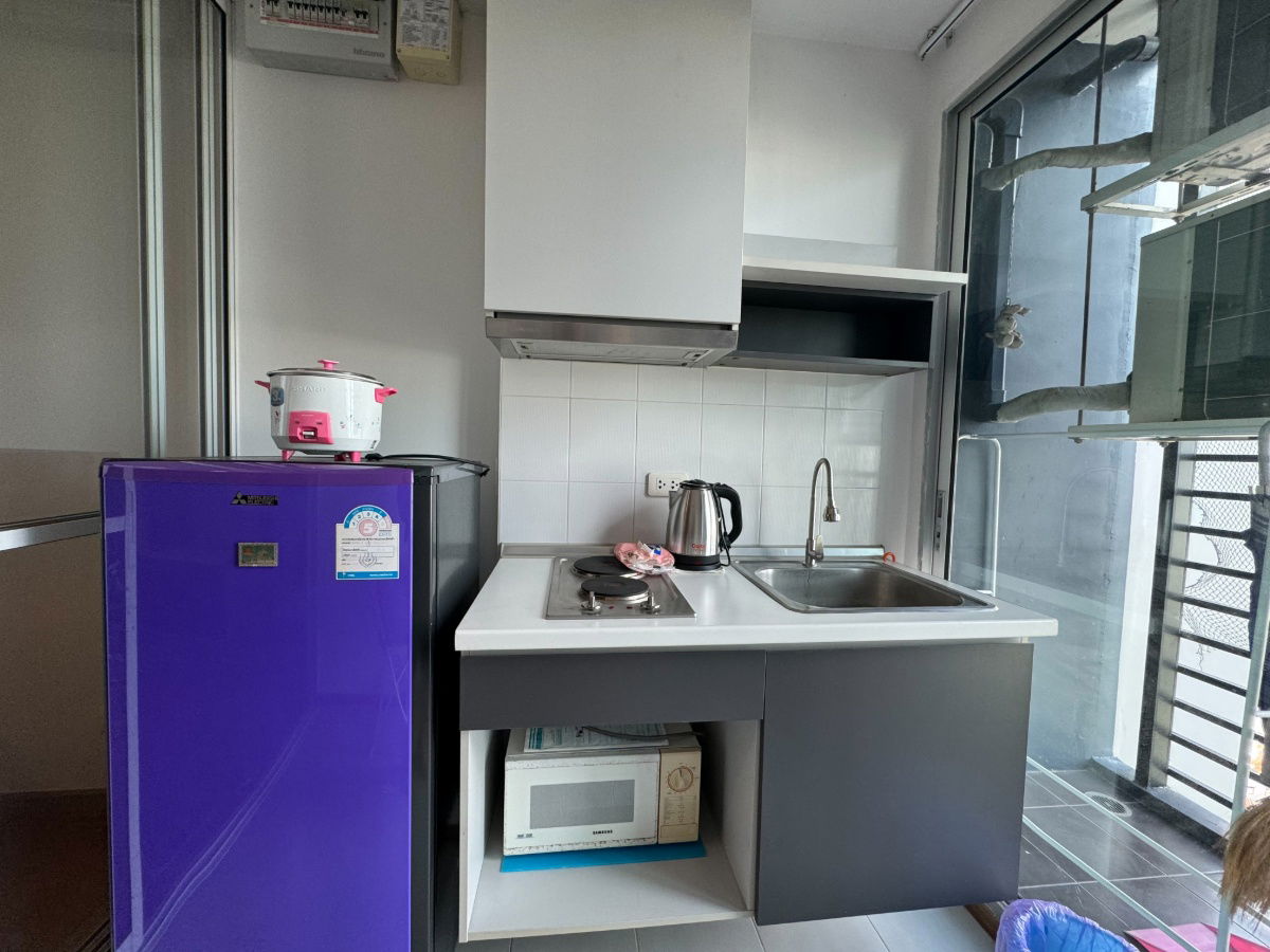 รูป ให้เช่าเดอะเบส สุขุมวิท 77 The Base Sukhumvit 77 เฟอร์ไฟฟ้าครบ มีเครื่องซักผ้า พร้อมอยู่ต้น กย - รูปที่ 10/17