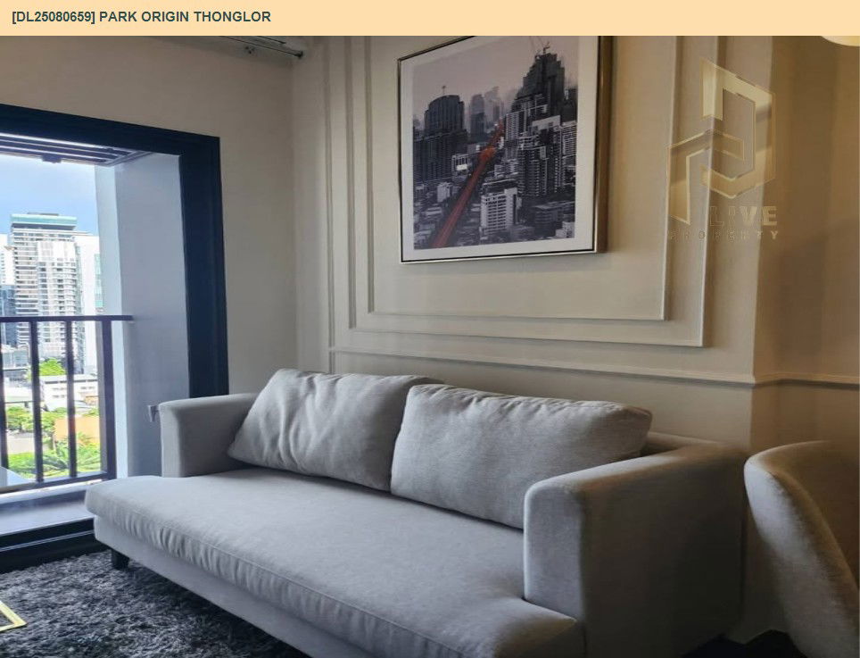 picture DL25080659 Condo for rent, PARK ORIGIN THONGLOR near BTS Thong Lo, ready to move in, call urgently 0656133286 LineID @655ebbvc - 3/11