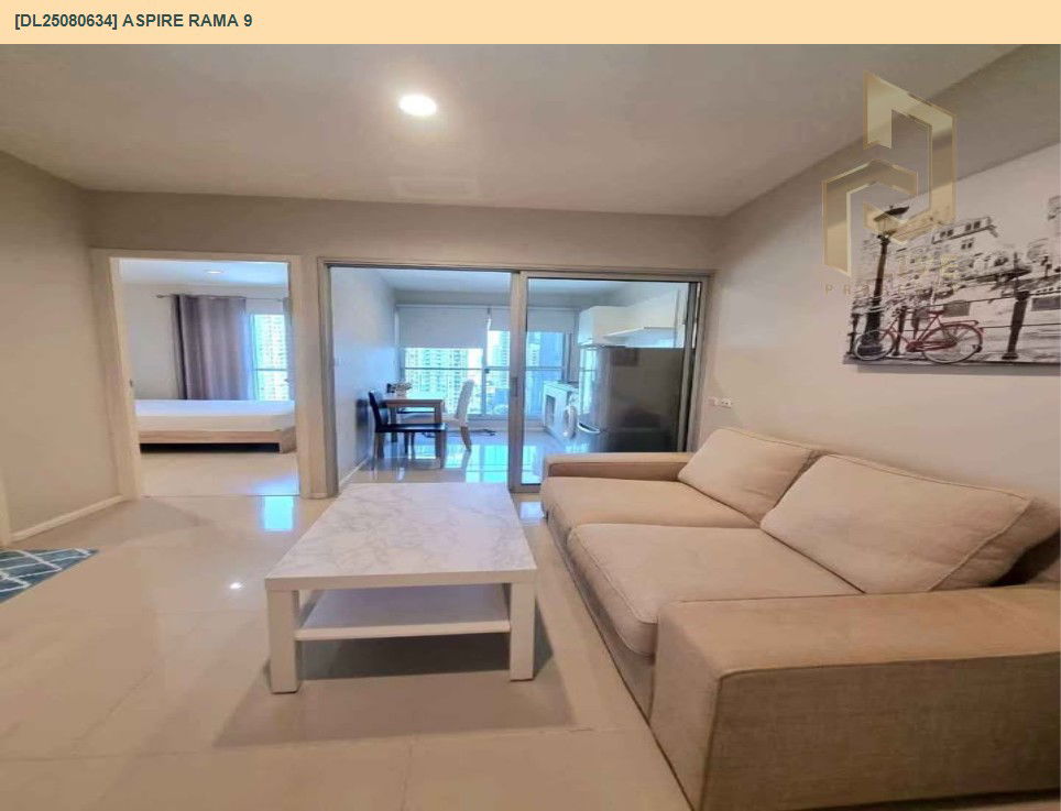 picture DL25080634 Condo for rent, Aspire Rama 9 near MRT พระราม 9, ready to move in, call urgently 0656133286 LineID @655ebbvc - 3/9