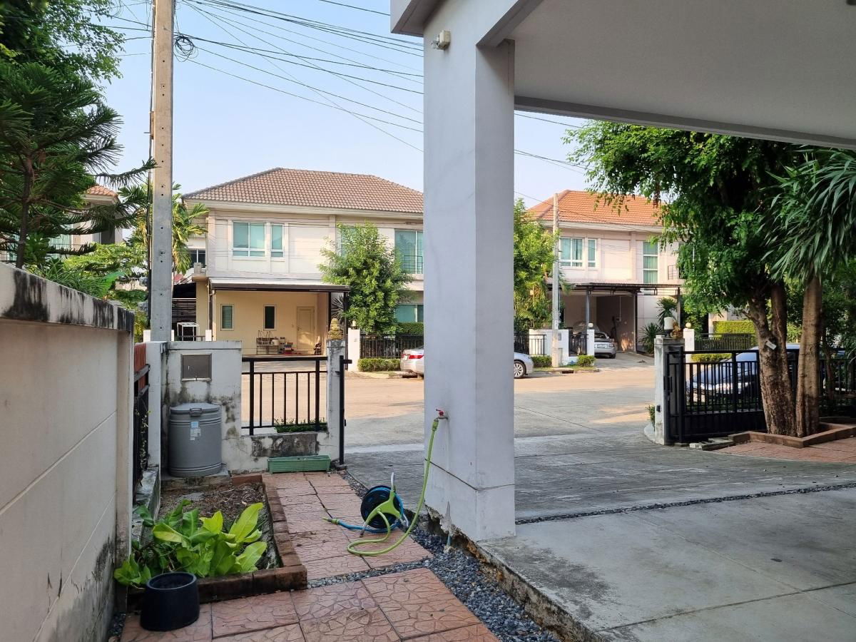 picture 💥CP-8582💥 Single house for rent, Life Bangkok Boulevard Wongwaen - Rama 9 project, fully furnished and equipped with appliances 👉 Add Line @rangrak - 4/39