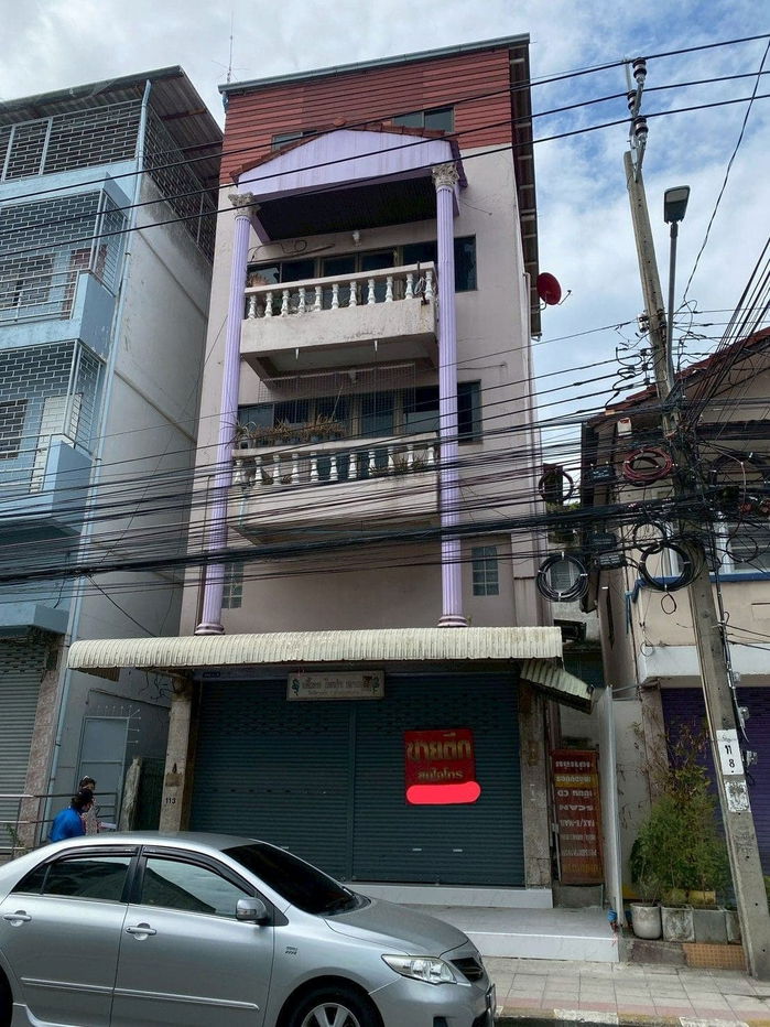 รูป ขายตึก 4 ชั้นครึ่ง ติดถนนซอยโรงเรียนอัสสัมชัญธนบุรี ทำเลดีมาก เหมาะค้าขาย ทำโฮสเทล ห้องพัก คลินิก - รูปที่ 1/5