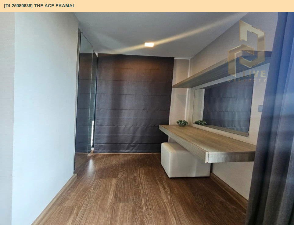 picture DL25080639 Condo for rent, The Ace Ekamai near BTS Ekkamai, ready to move in, call urgently 0656133286 LineID @655ebbvc - 10/11