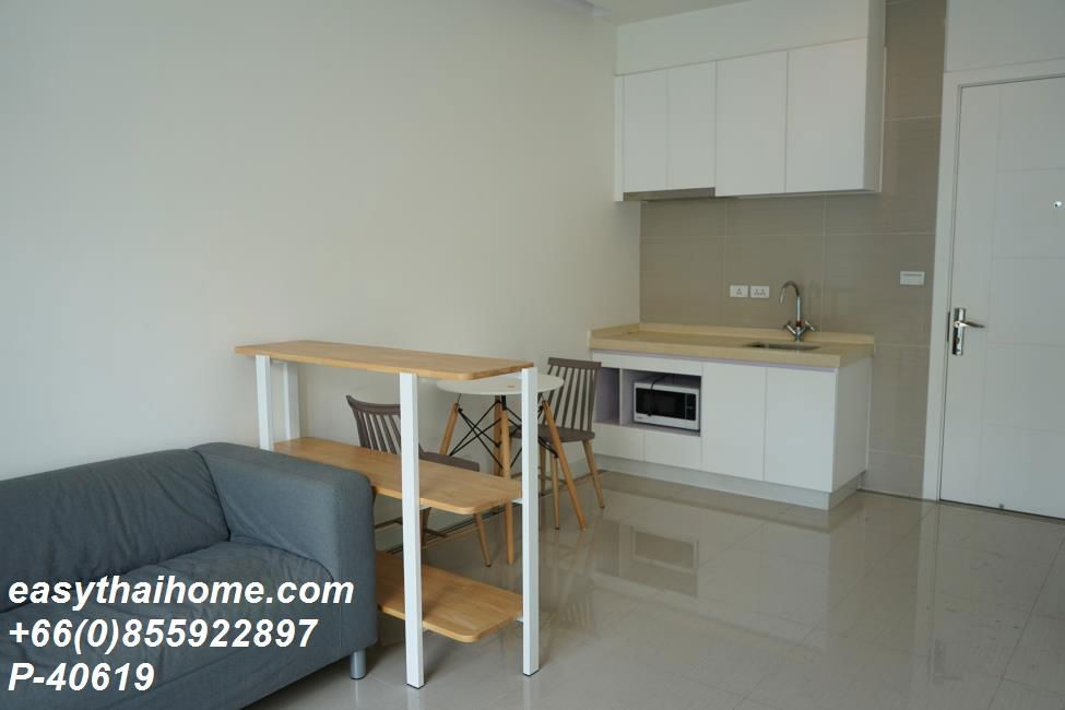 รูป P-40619 ให้เช่า คอนโด ที.ซี. กรีน Rama IX Rd, Huai Khwang, Bangkok พร้อมอยู่ ราคาถู Line Id @easythaihome 085-592-2897 - รูปที่ 3/5