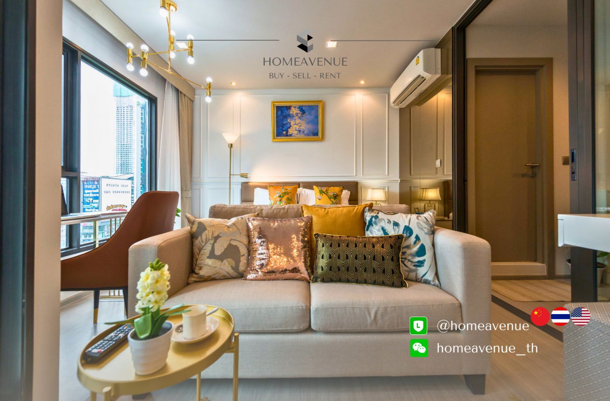 picture Condo for rent at Life Asoke - Rama 9✨ Newly renovated, ready to move in! 🚇 Next to MRT Rama 9 📲 Line: @homeavenue | Special price 💥HA-1406 - 3/10
