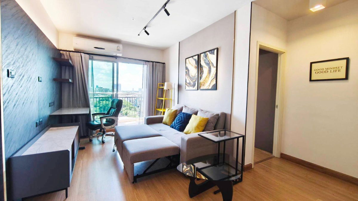 picture 🟢For Rent🟢Supalai Vista, Pak Kret Intersection, beautiful room, fully furnished 📱ADD LINE @nathong97 (Reply ⚡ 24 Hr) P1030 - 1/5