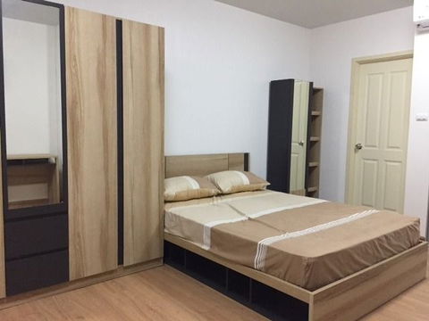 Condo for rent Supalai Veranda Rattanathibet, 6th floor, near MRT Nonthaburi 1 Intersection and Si Phonsawan Station, 300 meters.