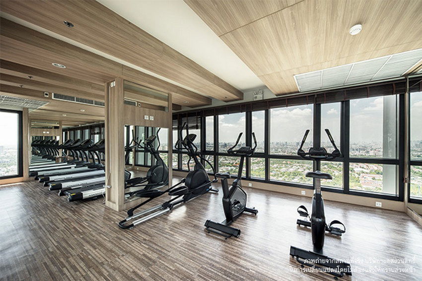 picture Call : 065-525-6967 Condo Centric Tiwanon Station 35 sq.m 1Bed 10 floor Facing North Corner Unit, Fully furnished - 7/10