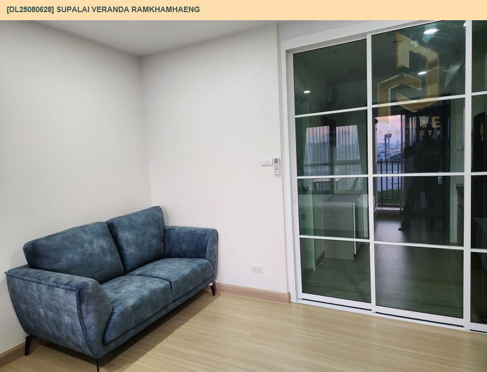 picture DL25080628 Condo for rent, Supalai Veranda Ramkhamhaeng near MRT ราชมังคลา, ready to move in, call urgently 0656133286 LineID @655ebbvc - 2/13