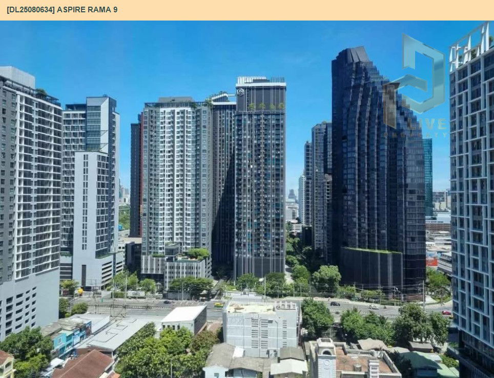 picture DL25080634 Condo for rent, Aspire Rama 9 near MRT พระราม 9, ready to move in, call urgently 0656133286 LineID @655ebbvc - 9/9