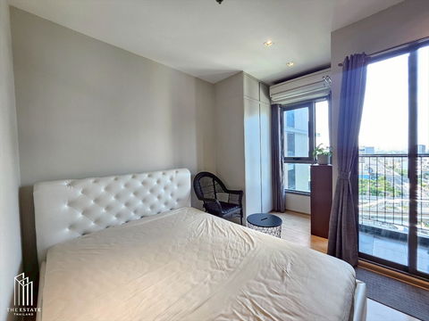 Condo for RENT *Whizdom Station Ratchada Thapra Don't miss! High floor 10+, great view, fully furnished, ready to move in @10,500 Baht