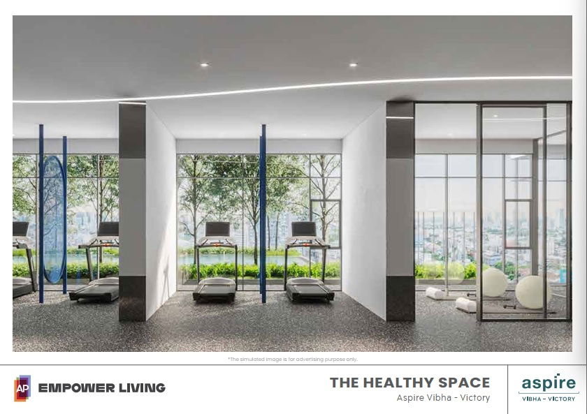 picture Aspire Vibha-Victory Corner Unit for Sale 1 Bedroom 31 sq.m. FL 14 (By Owner, No Agent Fee)  - 9/14