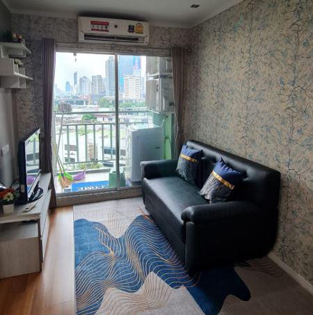 picture 🚩 For Rent Condo LUMPINI PARK RAMA 9 - RATCHADA Building B, Floor 9,1 bed room, Room size 30 sqm - 2/8