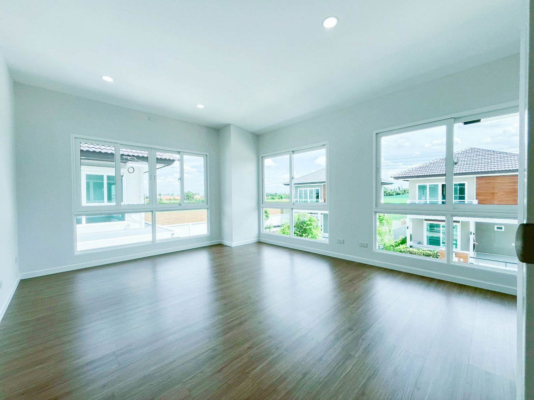 รูป ขายบ้านเดี่ยว สไตล์ Modern 3 นอน ปทุมธานี คลอง 7 บ้านใหม่ 55 ตรว 2 ชั้น - รูปที่ 9/12