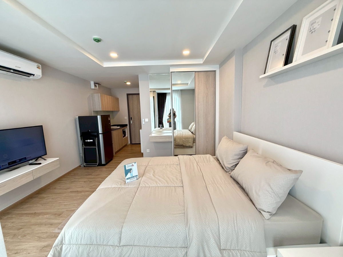 รูป 📌 NEW❗ ตึก Hampton West ใหม่ล่าสุด City Link Condo ✨ ห้อง Studio 24 ตรม. ชั้น 6 💸 ราคาเช่าเพียง 8,000 บาท/เดือน - รูปที่ 3/19