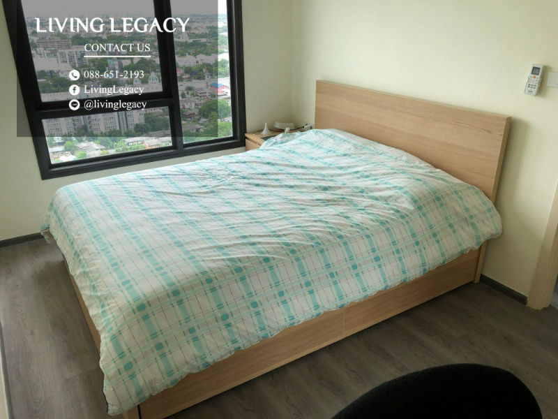 picture SGPWEN Condo For Rent Rich Park @ Triple Station 28 Sq.M. Floor 25 line id : @livinglegacy - 2/9
