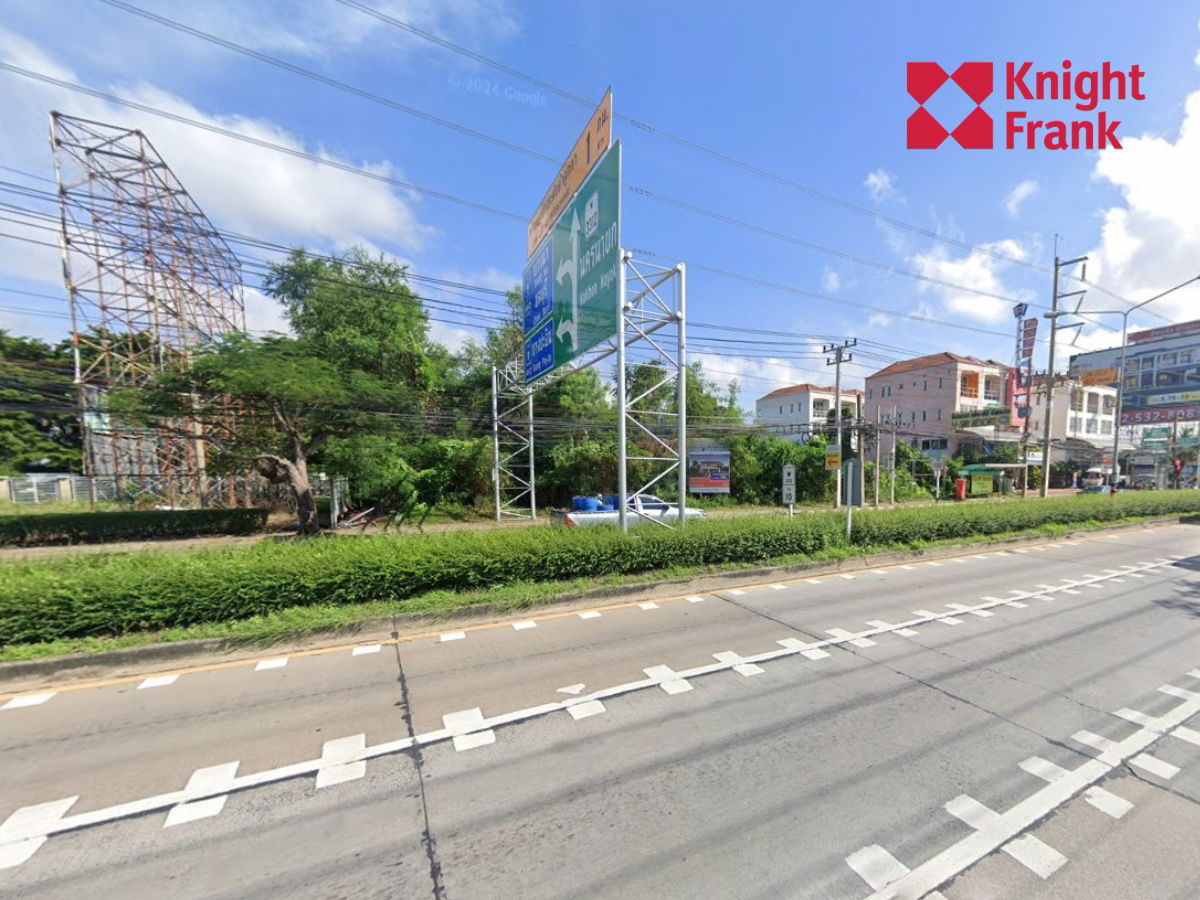 รูป ขายที่ดินทำเลดี 14 ไร่ ติดถนนลำลูกกา ใกล้ Big C ลำลูกกา (คลอง 4) - รูปที่ 4/4