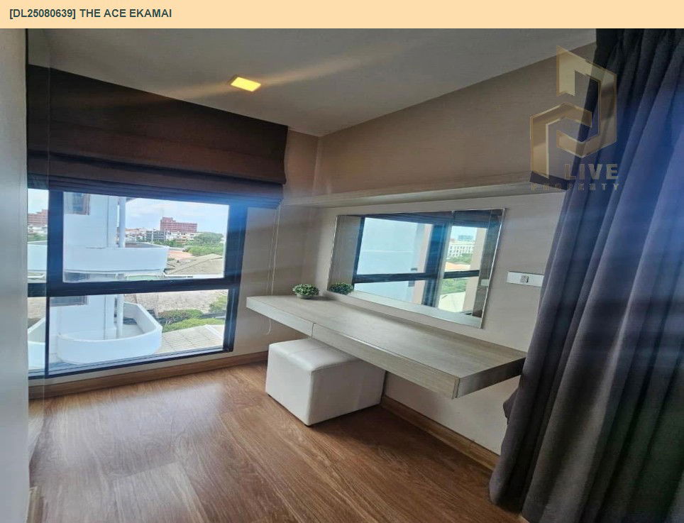 picture DL25080639 Condo for rent, The Ace Ekamai near BTS Ekkamai, ready to move in, call urgently 0656133286 LineID @655ebbvc - 4/11