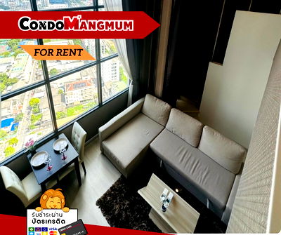 คอนโดให้เช่า : 🔥ให้เช่าห้อง Duplex ใจกลางเมืองสาทร-สีลม “ Knightsbridge Prime Sathorn “ BTS ช่องนนทรี 600 เมตร กลางเมืองสำนักงานย่าน CBD🎯🎯🎯