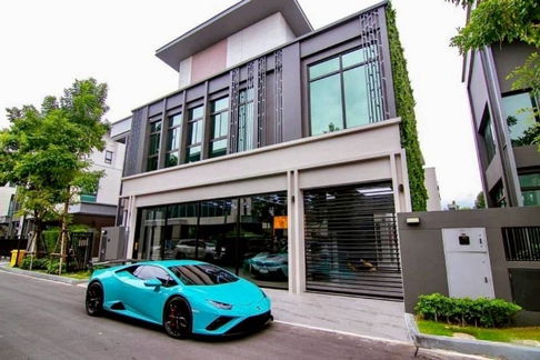 🏡✨ ให้เช่า บ้านเดี่ยวหรู 3 ชั้น – Grand Bangkok Boulevard East พระราม 9 ✨🏡

