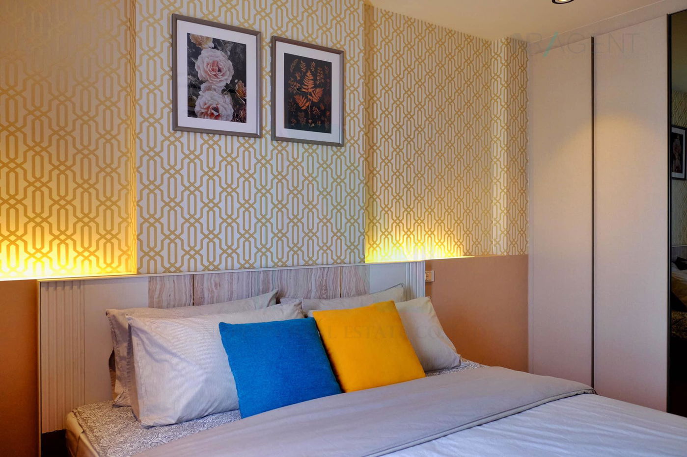 picture 📌 For rent condo THE PRESIDENT PETCHKASEM-BANGKHAE Building 1, Floor 25,1 bed room, Room size 34 sqm - 3/8