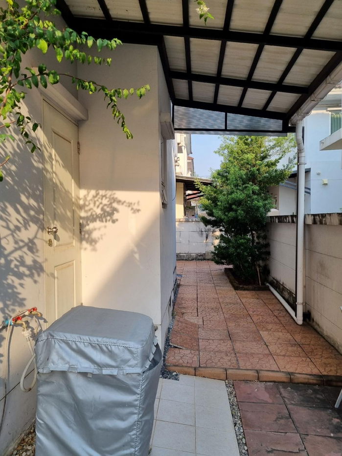 picture 💥CP-8582💥 Single house for rent, Life Bangkok Boulevard Wongwaen - Rama 9 project, fully furnished and equipped with appliances 👉 Add Line @rangrak - 24/39
