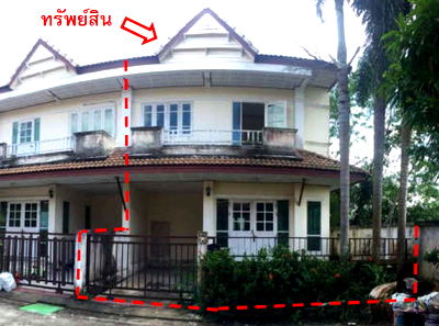 Townhouses for sale Hat Yai Songkhla : ทาวน์เฮ้าส์ 126.4 square meter Songkhla Hat Yai Ban Phru for 2585000 THB