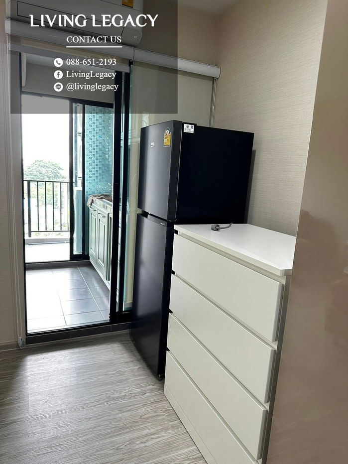 picture SHFS75 Condo For Rent RYE Huamark 30 Sq.M. Floor 5 Building A line id : @livinglegacy - 7/8