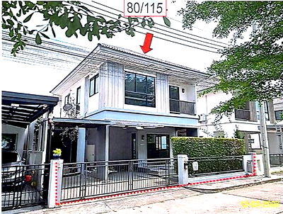 บ้านแฝด บางเสาธง สมุทรปราการ : บ้านแฝด เนื้อที่ทั้งหมด 152 ตารางเมตร 80/115 หมู่บ้านโมดิ วิลล่า บางนา เอแบค ตำบลบางเสาธง อำเภอบางเสาธง สมุทรปราการ ราคา 3,377,000 บาท