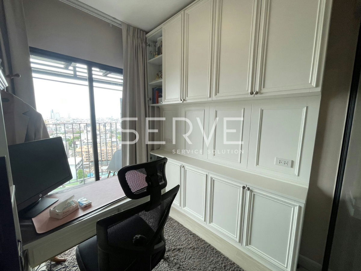 picture Nice Room 1 Bed 1 Work Room High Fl. 15+ Good Location Close to BTS Chong Nonsi 600 m. at Knightsbridge Prime Sathorn Condo / For Sale - 6/9