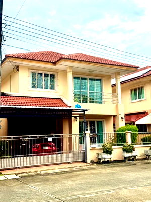 Houses for rent Bang Pu Industrial Estate : House for rent Baan Suriya Perfect 1, ready to move in. If interested, contact Line @goodmanpro or call 0999029192.