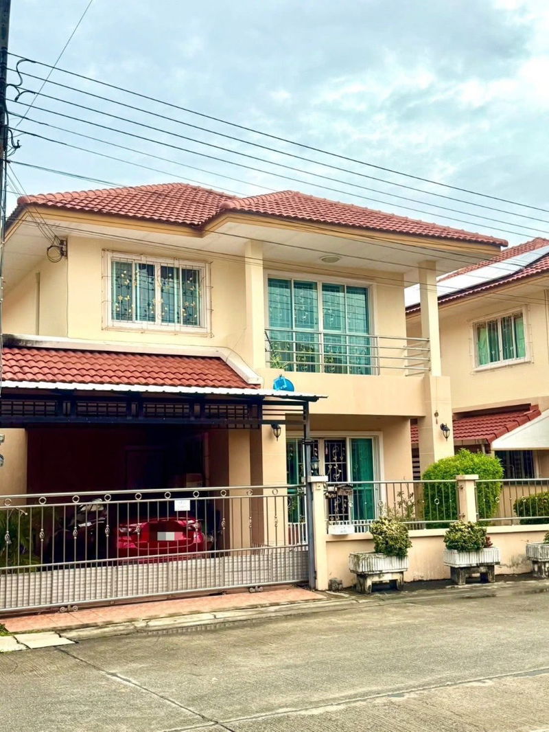บ้านเดี่ยวให้เช่า : บ้านให้เช่า Baan Suriya Perfect 1 พร้อมเข้าอยู่สนใจติดต่อ Line @goodmanpro หรือ โทร 0999029192