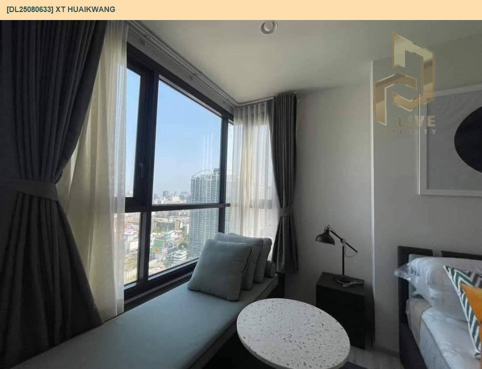 picture DL25080633 Condo for rent, XT HUAIKWANG near MRT ห้วยขวาง, ready to move in, call urgently 0656133286 LineID @534wlwof - 2/10