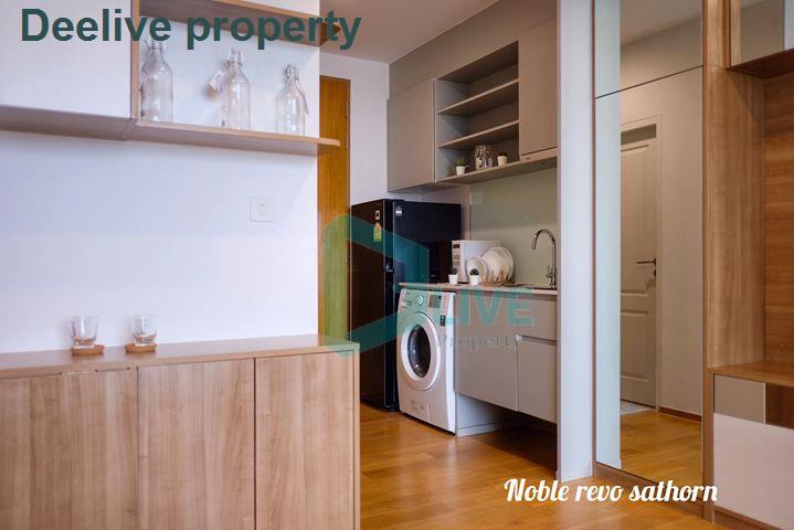 picture DL004300 Condo for rent, Noble Revo Silom near BTS Surasak, ready to move in, call urgently 0656133286 LineID @655ebbvc - 4/8