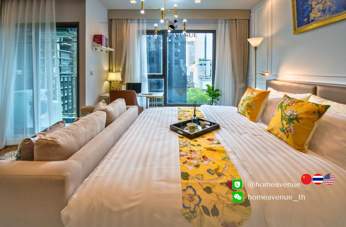 picture Condo for rent at Life Asoke - Rama 9✨ Newly renovated, ready to move in! 🚇 Next to MRT Rama 9 📲 Line: @homeavenue | Special price 💥HA-1406 - 2/10