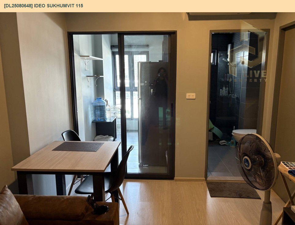 picture DL25080648 Condo for rent, IDEO Sukhumvit 115  near BTS Pu Chao, ready to move in, call urgently 0656133286 LineID @534wlwof - 5/11