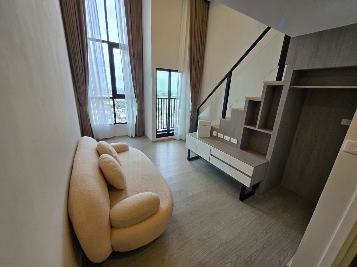 picture For Rent Condo ORIGIN PLUG & PLAY RAMKHAMHAENG TRIPLE STATION Building 1, Floor 21,Duplex, Room size 30 sqm - 4/8