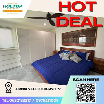 #Z1994💥190868🔥Condo for rent: Lumpini Ville Sukhumvit 77