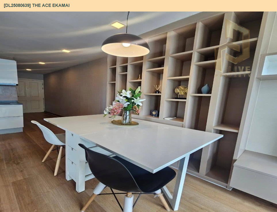 picture DL25080639 Condo for rent, The Ace Ekamai near BTS Ekkamai, ready to move in, call urgently 0656133286 LineID @655ebbvc - 3/11