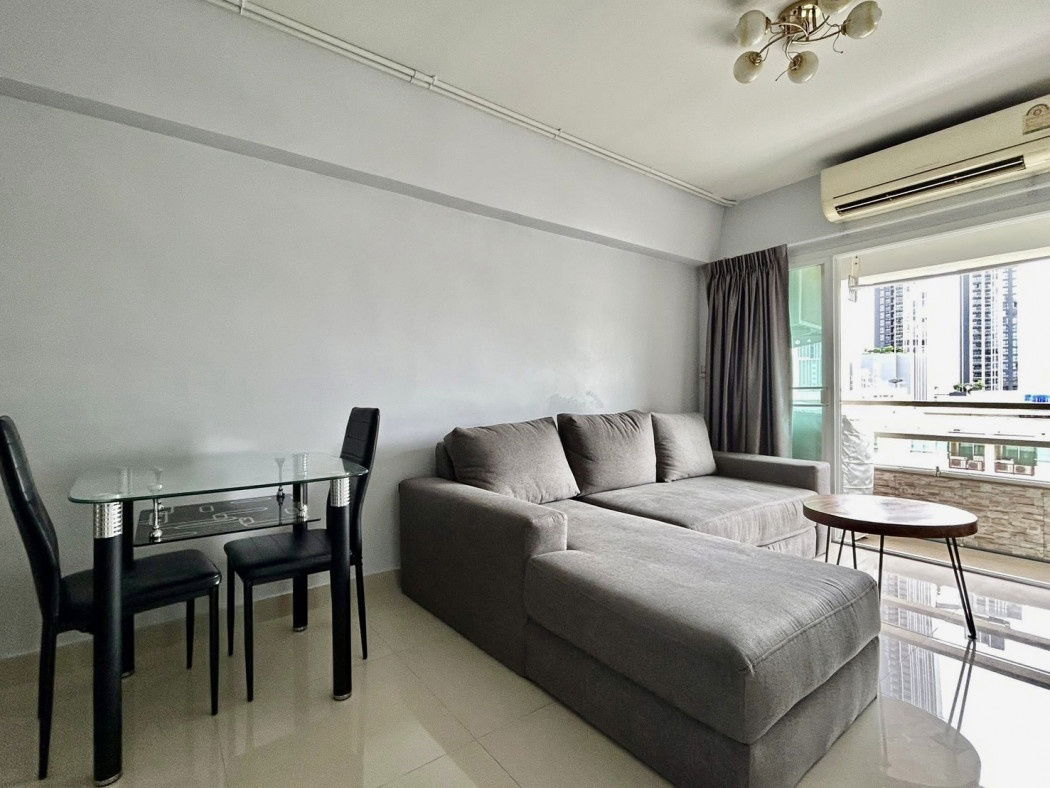 รูป ให้ เช่าคอนโดทองหล่อ ทาวเวอร์ ห้องรีโนเวทใหม่ 49ตรม. 2ห้องนอน 1ห้องน้ำ ชั้น 10 ใกล้สถานี BTS ทองหล่อ - รูปที่ 3/9