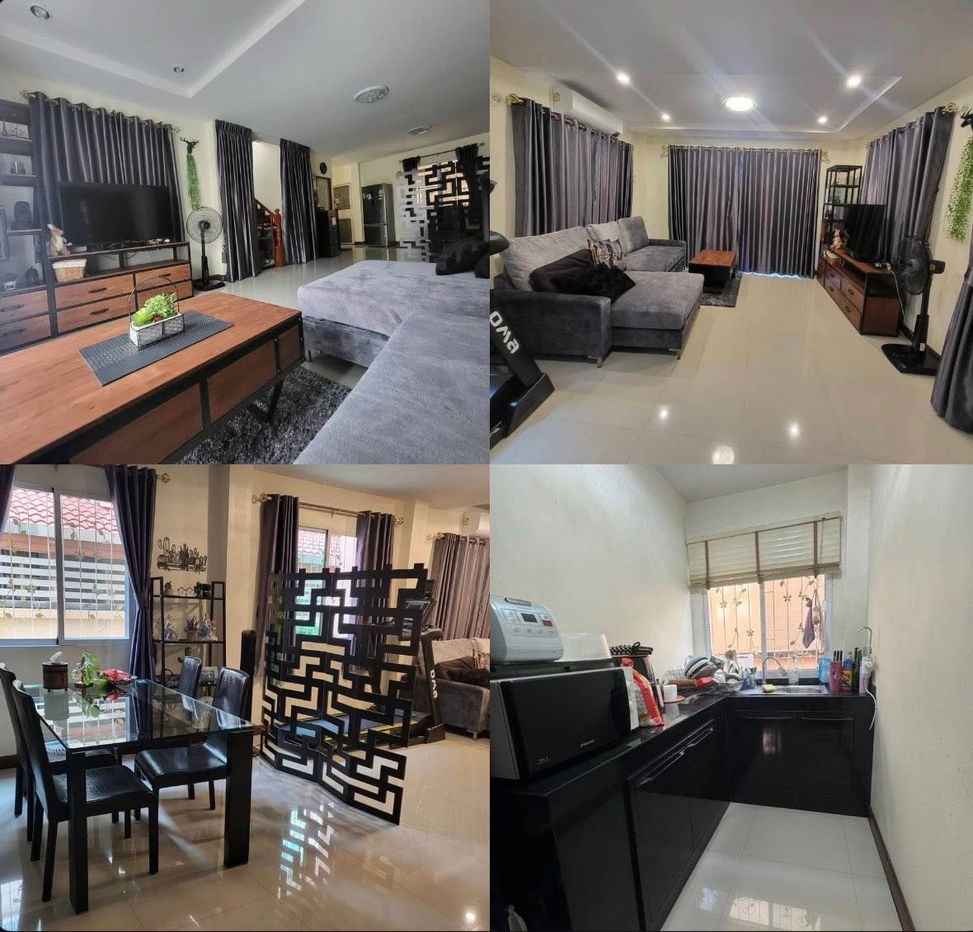 picture 👉🏡 House for rent, Suriya Perfect, fully furnished, ready to move in, near Mega Bangna, accepting company registration. - 5/5