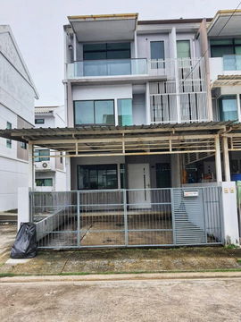3-Storey Corner Townhome at “Baan Mai 2, Phutthabucha 36” only 12000 / 15,000 with furniture
