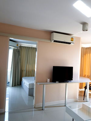 เช่าคอนโด บางเสาธง สมุทรปราการ : 🟨🟨Swift condo เอแบค 7500/ด ห้องมุม 🟨🟨