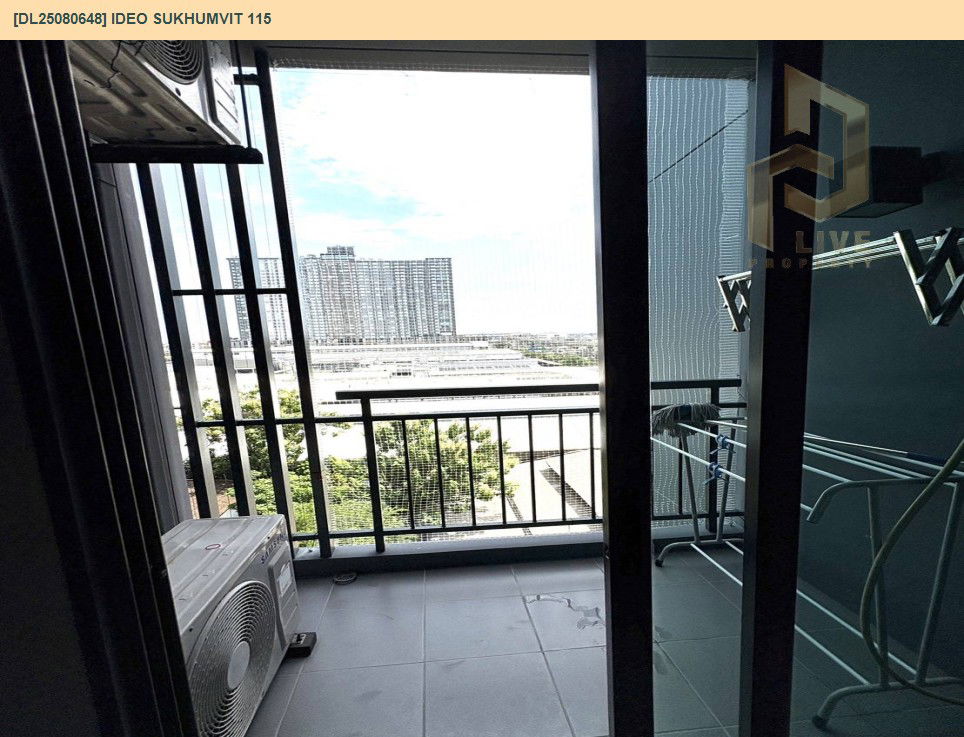 picture DL25080648 Condo for rent, IDEO Sukhumvit 115  near BTS Pu Chao, ready to move in, call urgently 0656133286 LineID @534wlwof - 7/11